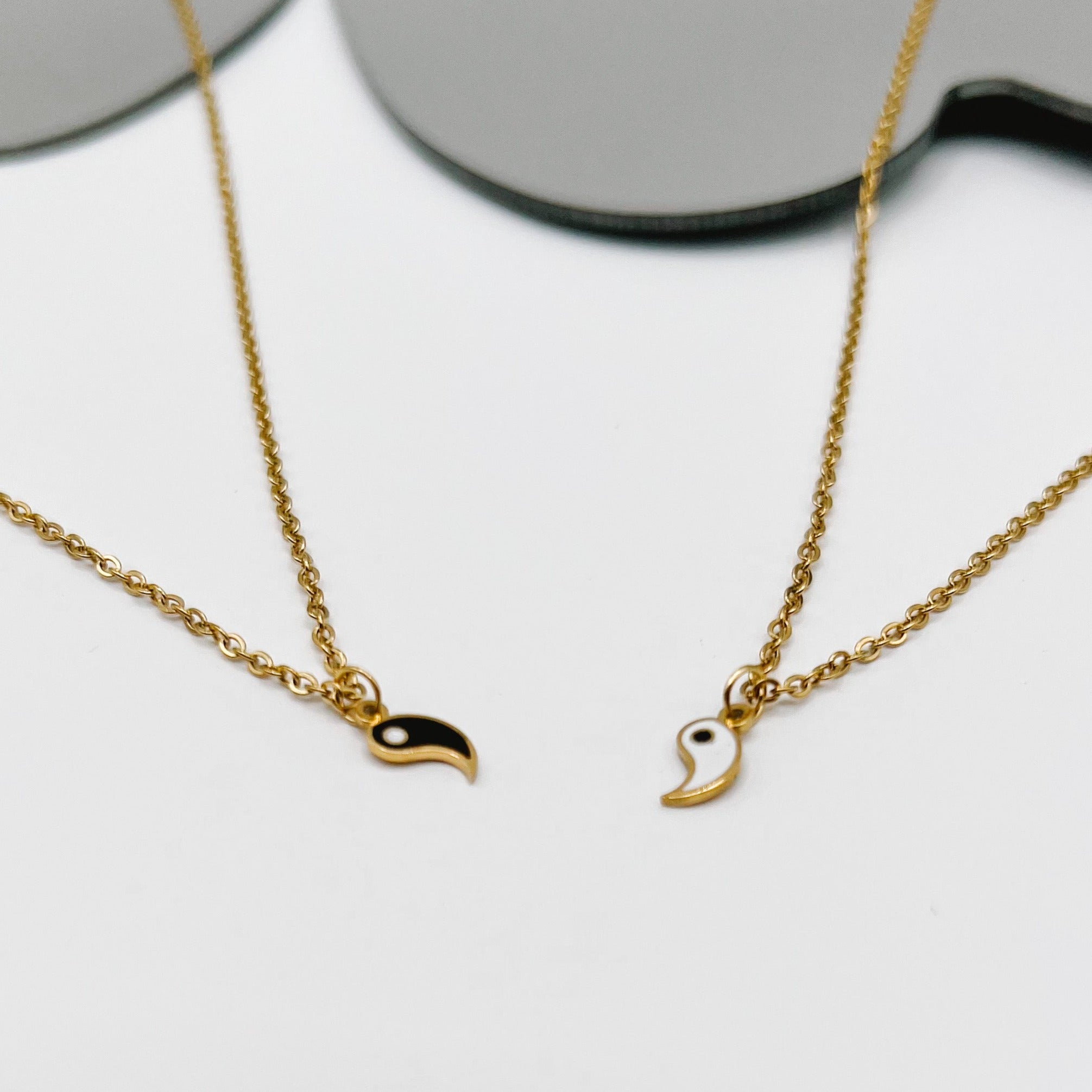 18K Gold Filled Yin Yang Necklace