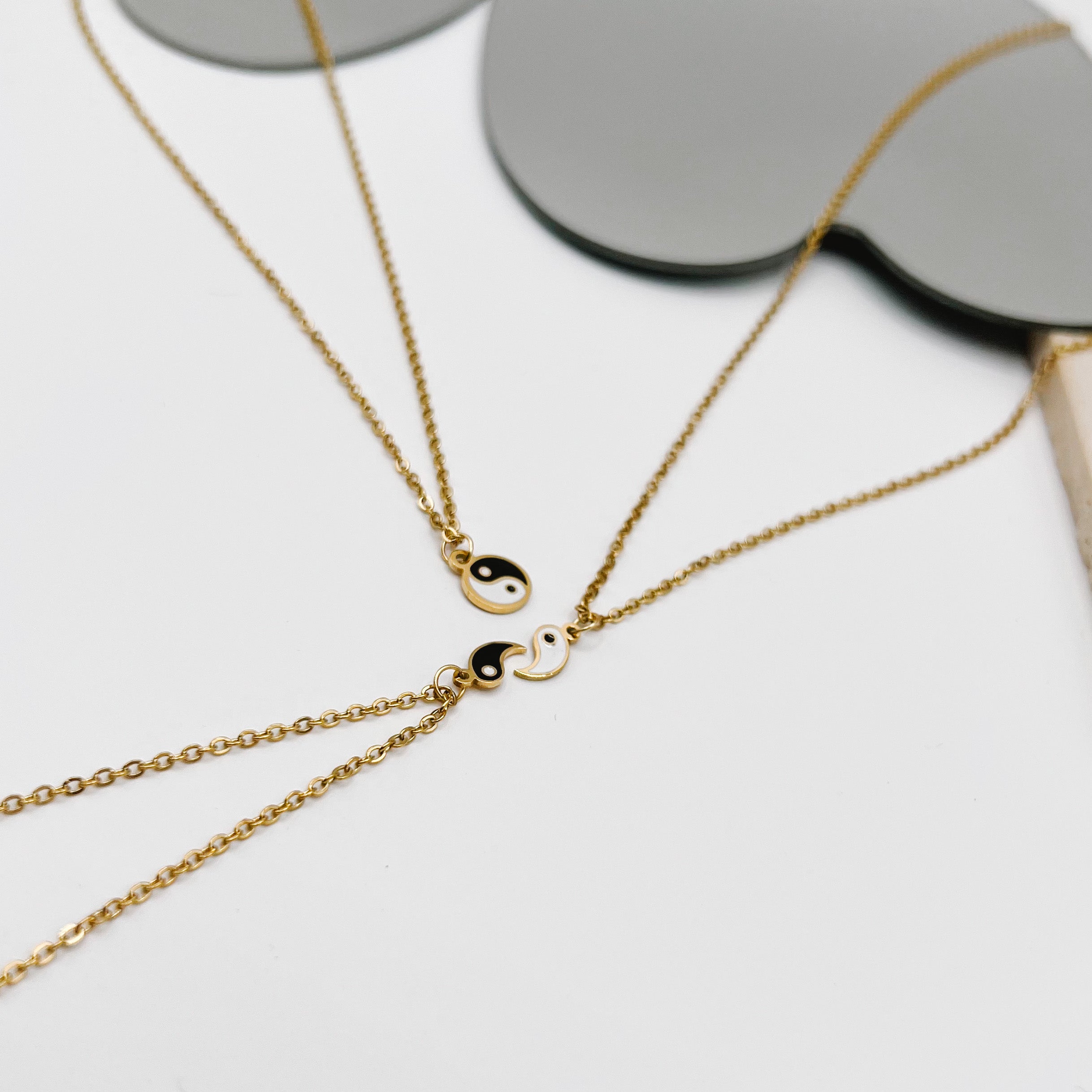 18K Gold Filled Yin Yang Necklace
