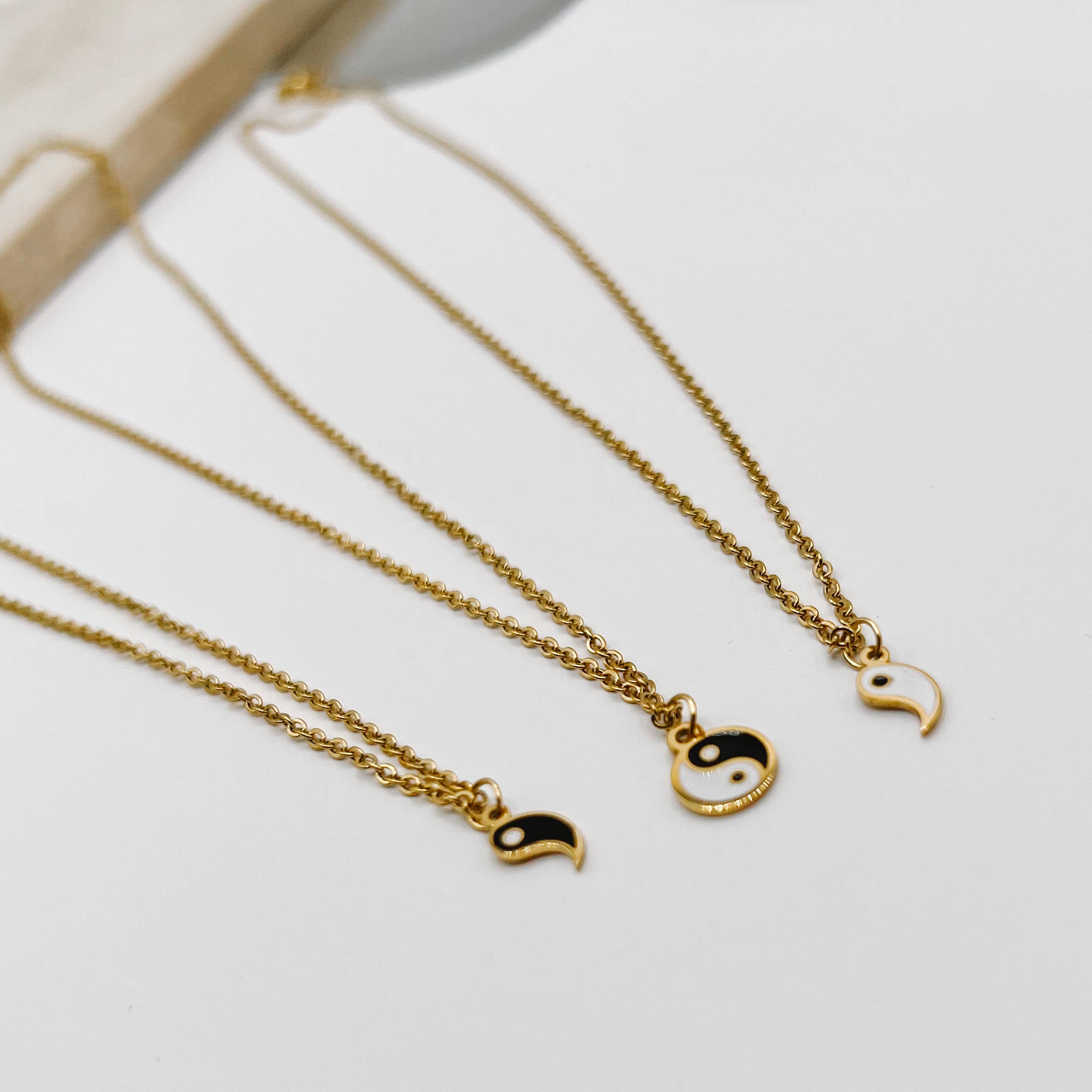 18K Gold Filled Yin Yang Necklace CreaTEEv