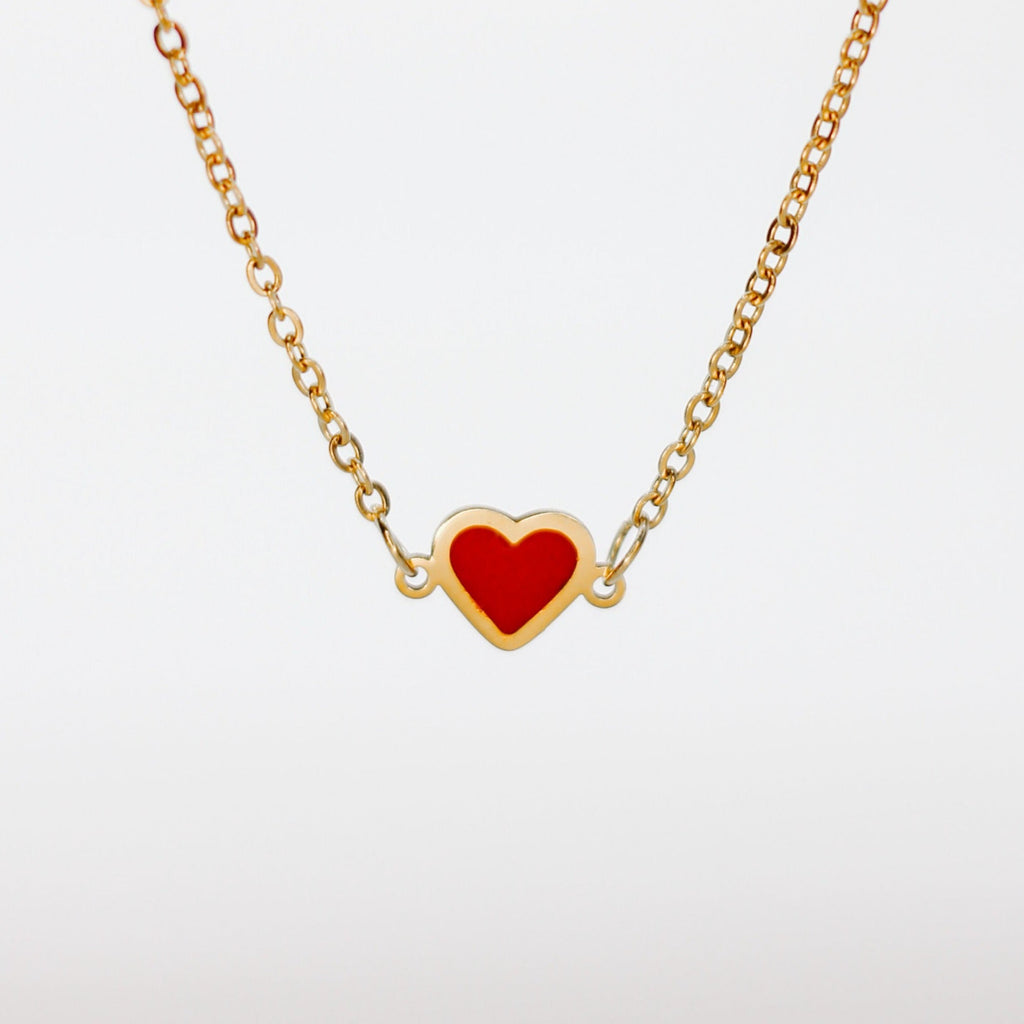 18K Gold Filled One In A Million Heart Necklace