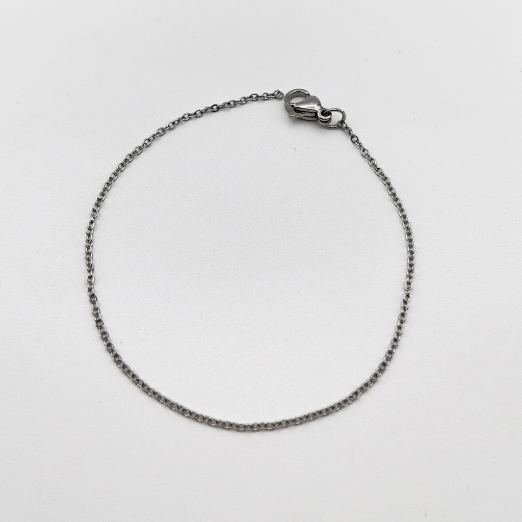Silver Basic Bracelet - Stainless Steel