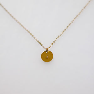 Stainless Steel Initial Necklaces