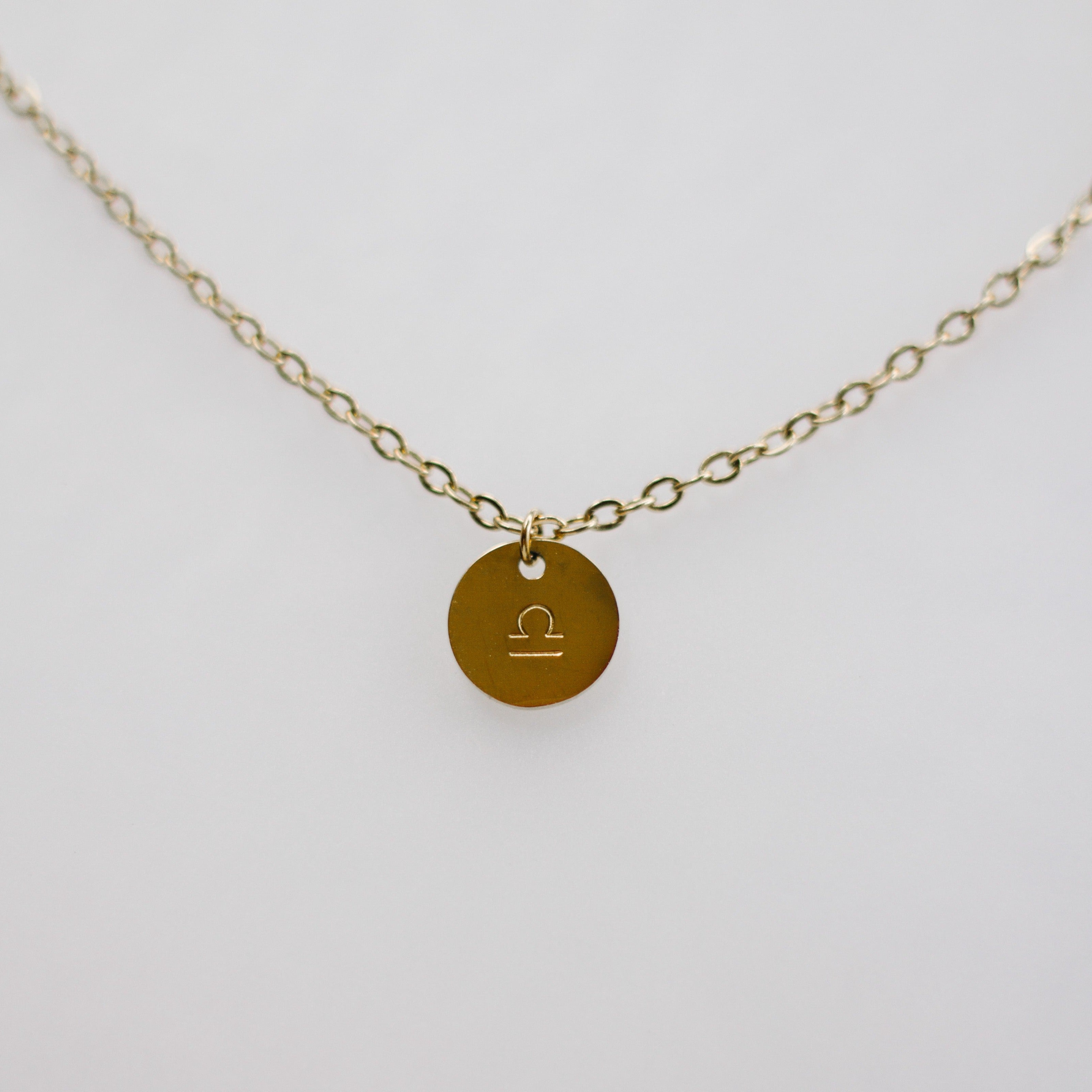 Stainless Steel Initial Necklaces